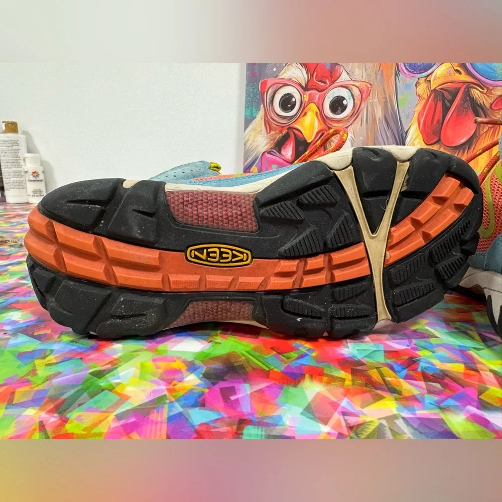 Keen Verdi Mid WP waterproof hiking boots Vintage - Picture 6 of 10